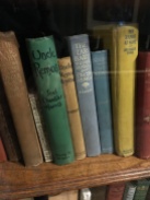 Some of the many books written by Joel Chandler Harris, found at the Wren's Nest in Atlanta.